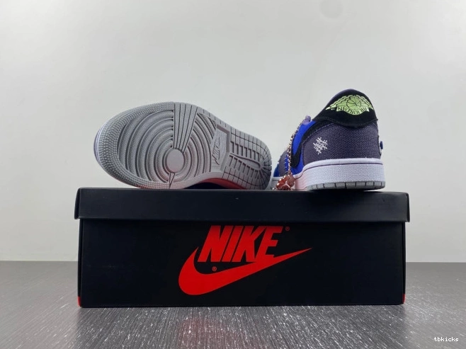 Cheap TB Williamson DZ7292-420 OG Zion Retro Jordan 1 Voodoo Low 0726